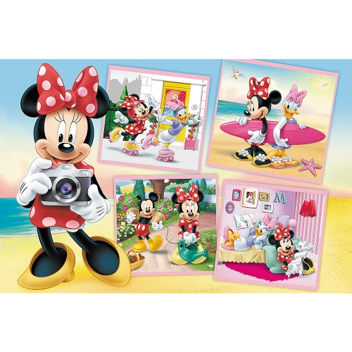 Puzzle - 60 - Lovely Minnie - Disney Minnie Trefl 17360
