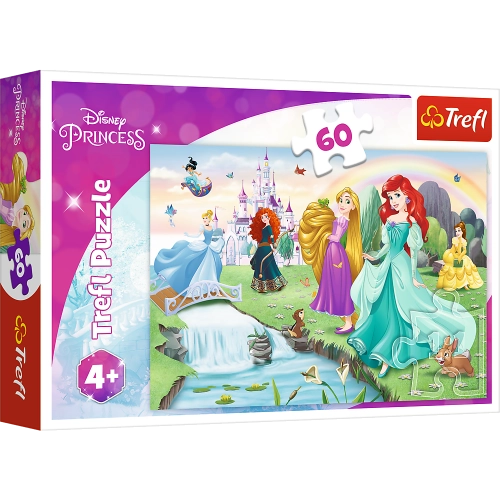 Puzzle - 60 - Meet the Princesses - Disney Princess Trefl 17361