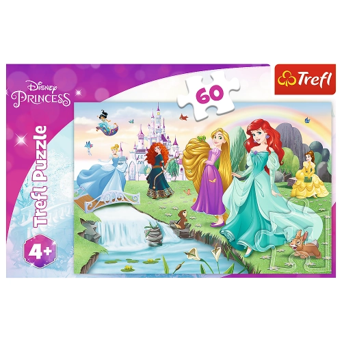 Puzzle - 60 - Meet the Princesses - Disney Princess Trefl 17361