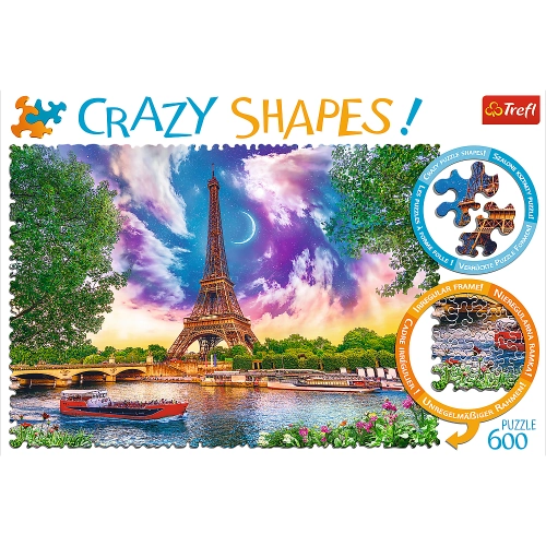 Puzzle - 600 Crazy Shapes - Sky over Paris 11115