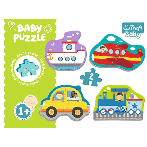 Puzzle - Baby Classic - Transport vehicles / Trefl Baby 36075