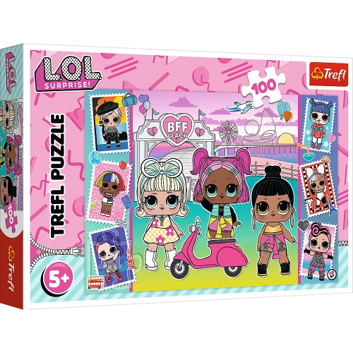 Puzzle - "100" - LOL Dolls Photos Trefl 16443