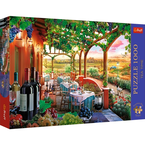 Puzzle - "1000 Premium Plus" - Tea Time: Italian Vineyard 10807