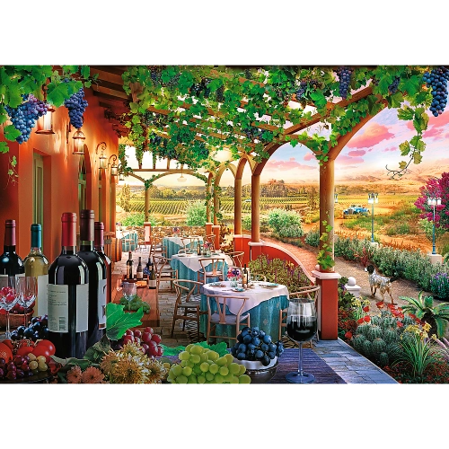 Puzzle - "1000 Premium Plus" - Tea Time: Italian Vineyard 10807