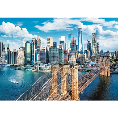 Puzzle - "1000" - Brooklyn Bridge, New York, USA Trefl 10725