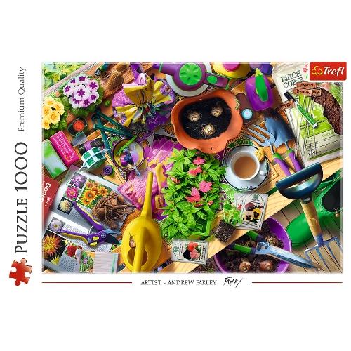 Puzzle - "1000" - Garden Tidying Trefl 10927