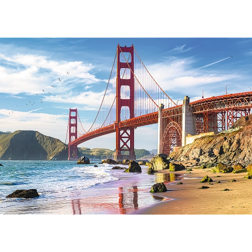 Puzzle - "1000" - Gate Bridge, San Francisco, USA 10722