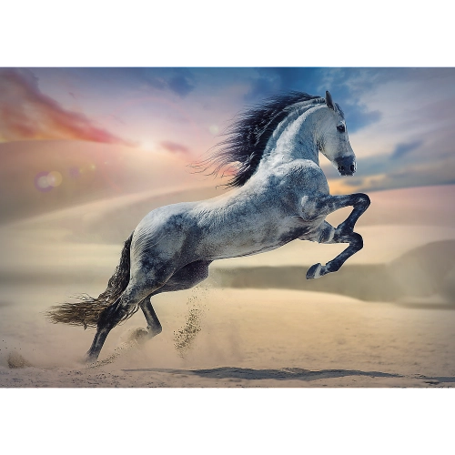 Puzzle - "1000" - Majestic Horse Trefl 10790