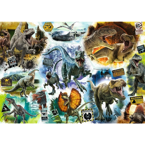 Puzzle - "1000" - On the Trail of Dinosaurs 10727