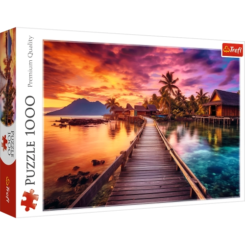 Puzzle - "1000" - Paradise Island Trefl 10928
