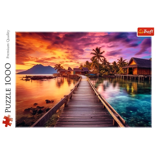 Puzzle - "1000" - Paradise Island Trefl 10928