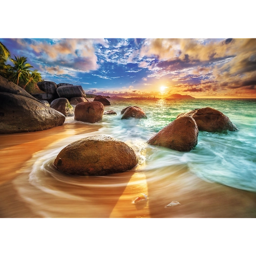 Puzzle - "1000" - Samudra Beach, India / 500 px 10461