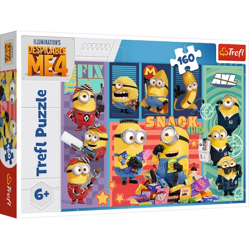 Puzzle - "160" - Minion Joy Trefl 15423