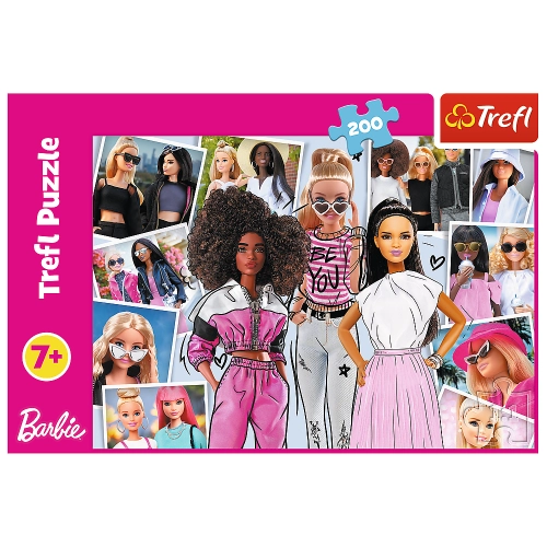 Puzzle - "200" - In the world of Barbie Trefl 13301