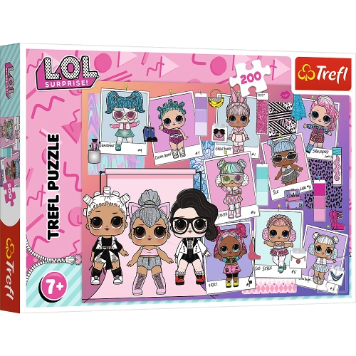 Puzzle - "200" - Sweet Dolls LOL Surprise! Trefl 13288