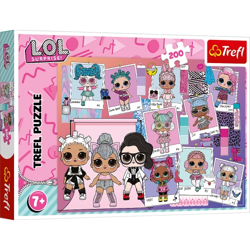 Puzzle - "200" - Sweet Dolls LOL Surprise! Trefl 13288