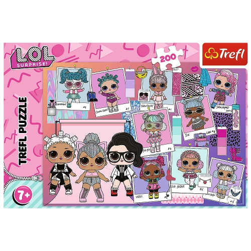 Puzzle - "200" - Sweet Dolls LOL Surprise! Trefl 13288