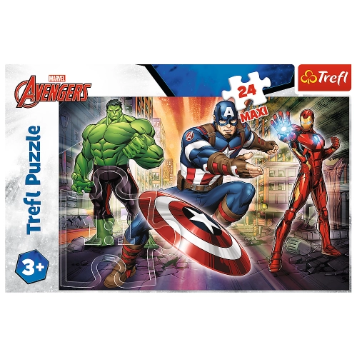 Puzzle - "24 Maxi" - In the world of Avengers Trefl 14321