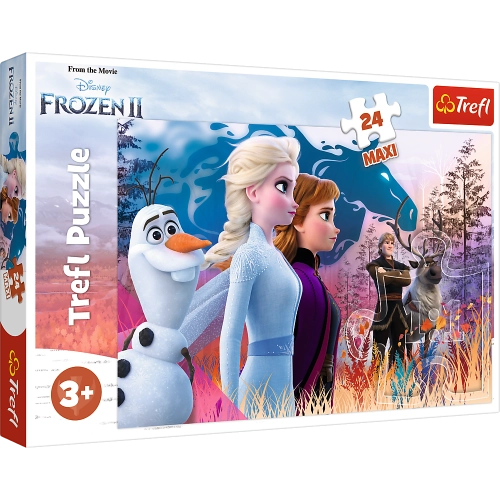 Puzzle - "24 Maxi" - Magical Journey Frozen 2 Trefl 14298