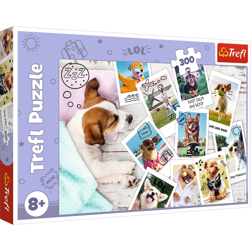 Puzzle - "300" - Holiday photos / Trefl 23003