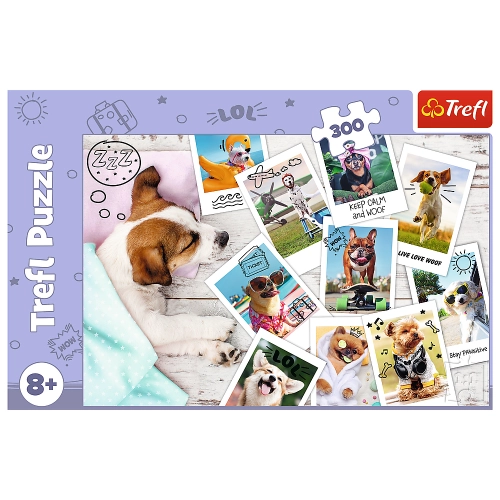 Puzzle - "300" - Holiday photos / Trefl 23003