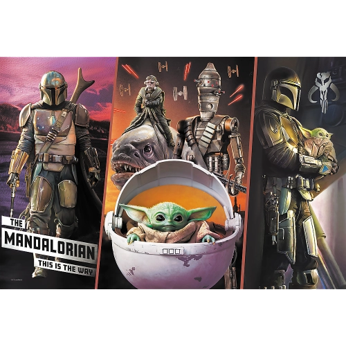 Puzzle - "300" - Mysterious Baby Yoda Trefl 23002