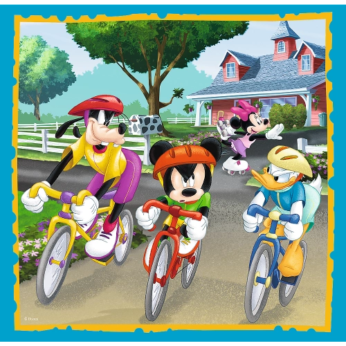 Puzzle - "3in1" - Mickey Mouse with friends Trefl 34846