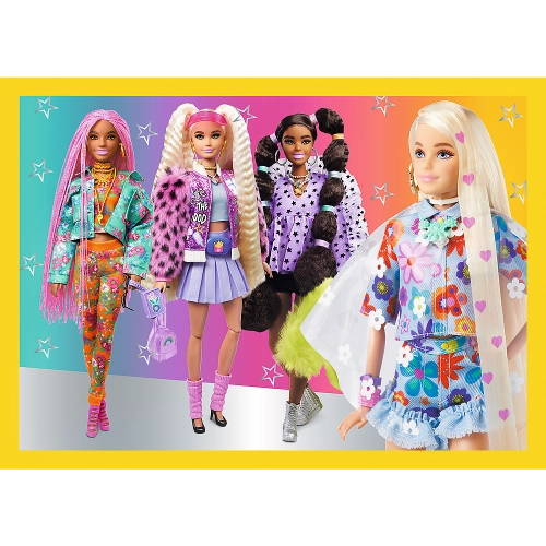 Puzzle - "4 in 1" - Happy World of Barbie Trefl 34626
