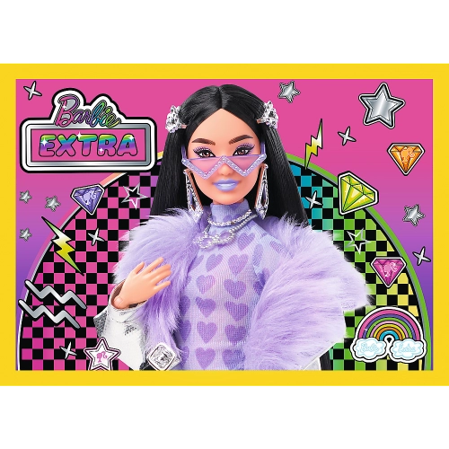 Puzzle - "4 in 1" - Happy World of Barbie Trefl 34626