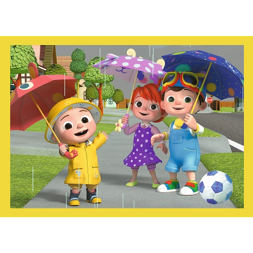 Puzzle - "4in1 (12, 15, 20, 24)" - Cocomelon, Meet the heroes Trefl 34647