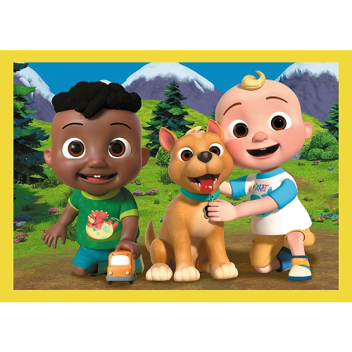 Puzzle - "4in1 (12, 15, 20, 24)" - Cocomelon, Meet the heroes Trefl 34647