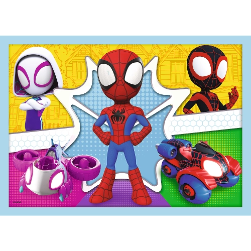 Puzzle - "4in1 (12, 15, 20, 24)" - Ekipa Spiday"a 34611
