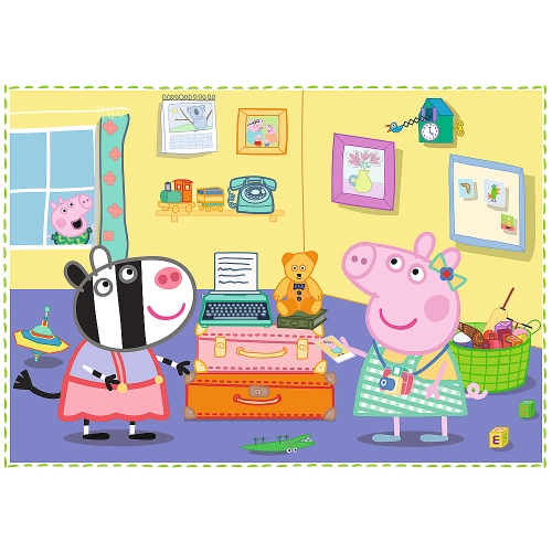 Puzzle - "4in1" - Holiday memories / Peppa Pig Trefl 34359