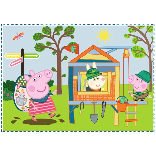 Puzzle - "4in1" - Holiday memories / Peppa Pig Trefl 34359