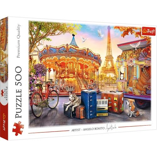 Puzzle - "500" - Holiday in Paris Trefl 37426