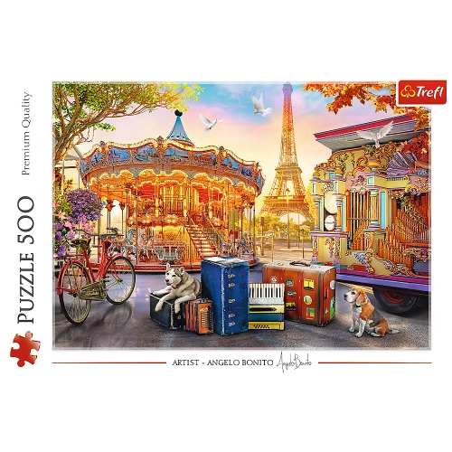 Puzzle - "500" - Holiday in Paris Trefl 37426