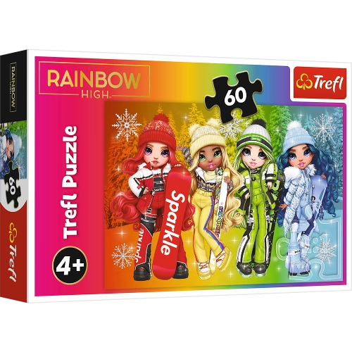 Puzzle - "60" - Joyful dolls Trefl 17380