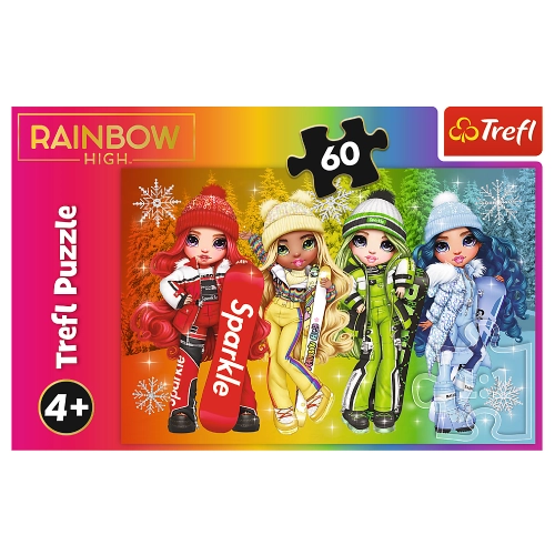 Puzzle - "60" - Joyful dolls Trefl 17380