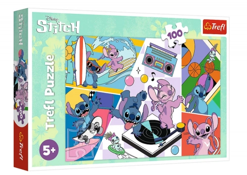 Puzzle 100pcs. Memories Lilo&Stitch Trefl 16473