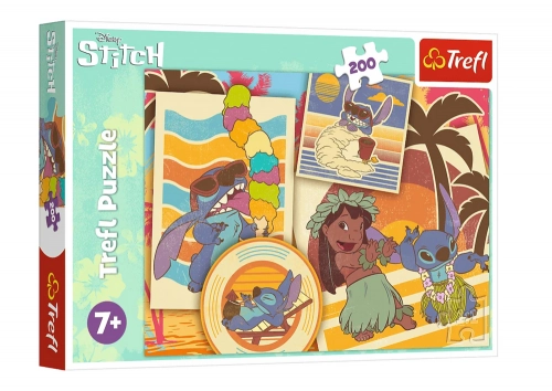 Puzzle 200pcs. Musical World Lilo & Stitch Trefl 13304