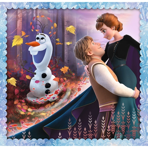 Puzzle 3in1 Frozen Magical Tale Trefl 34853