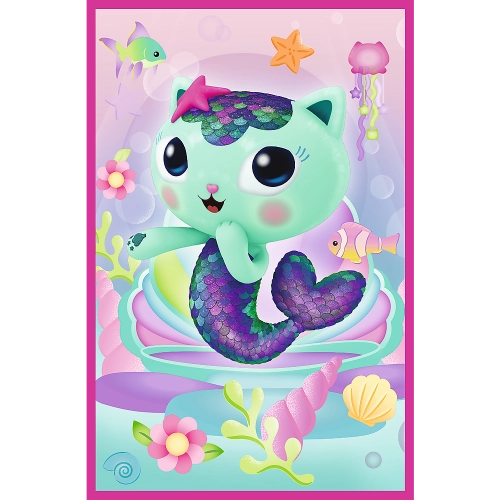 Puzzle 3x50 - Meet Gabby and the Gabbys Dollhouse Trefl 34876