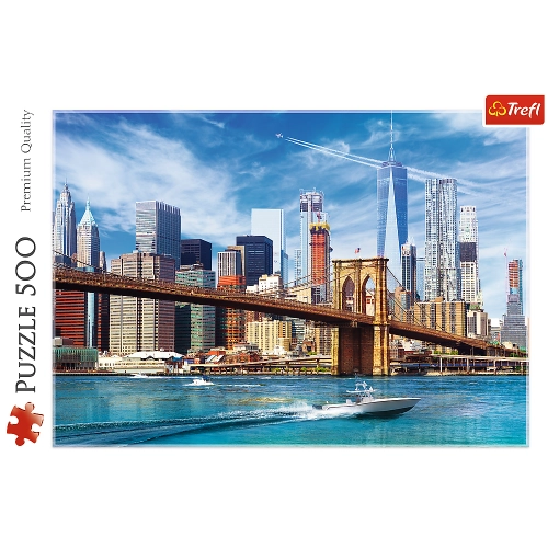 Puzzle 500 pcs. New York View Trefl 37331