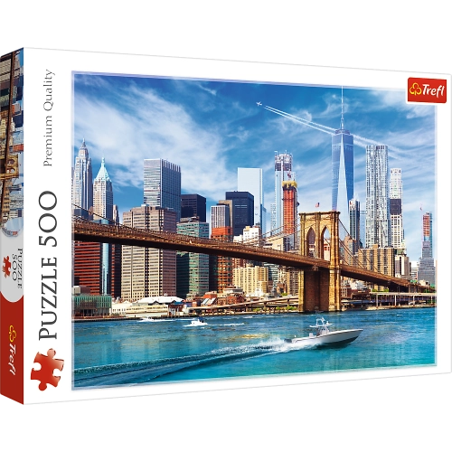 Puzzle 500 pcs. New York View Trefl 37331