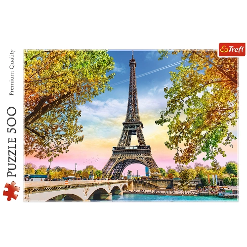 Puzzle 500 pcs. Romantic Paris Trefl 37330