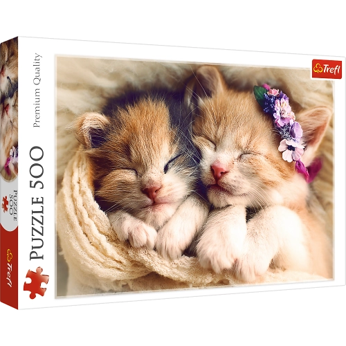 Puzzle 500 pcs. Sleeping kittens Trefl 37271