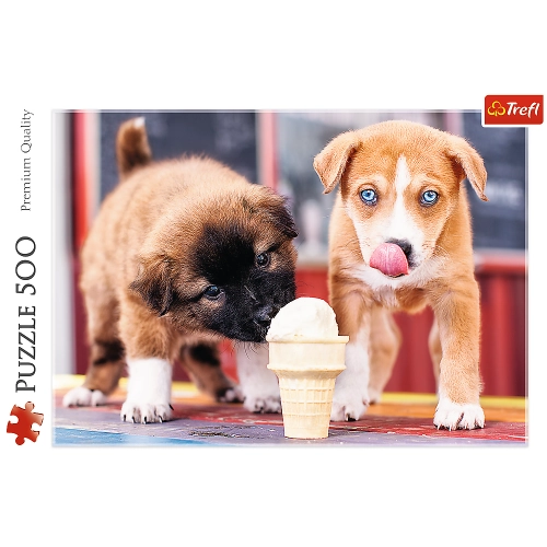 Puzzle 500 pcs. Time for ice cream Trefl 37272