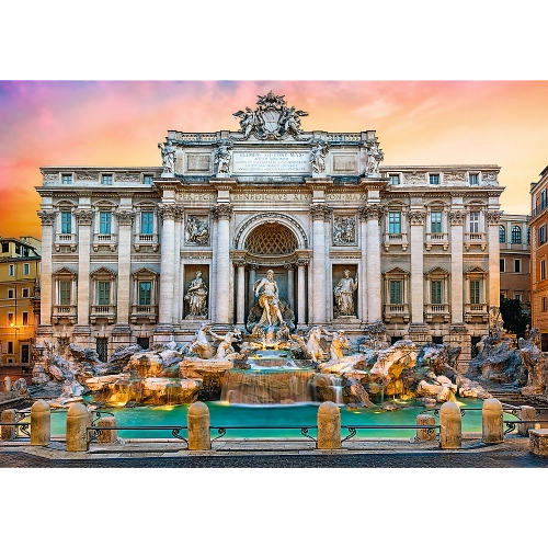Puzzle 500 pcs. Trevi Fountain, Rome Trefl 37292