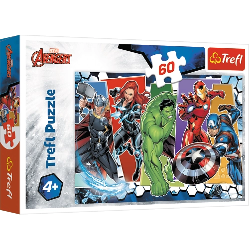Puzzle 60 - Invincible Avengers Trefl 17357