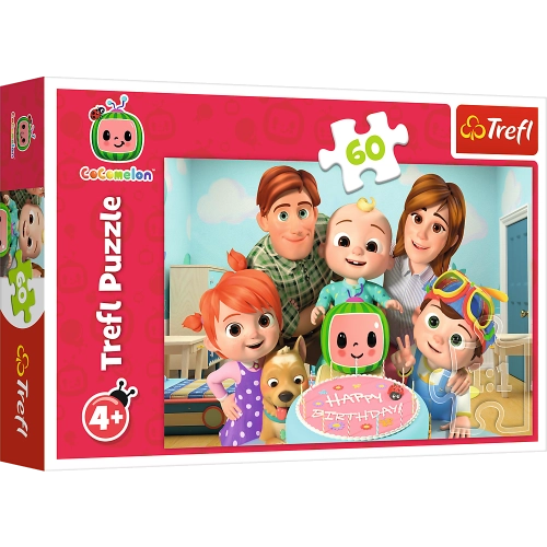 Puzzle 60 pcs. Cocomelon, Wonderful day Trefl 17391